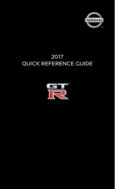 2017 Nissan GTR Owner Manual